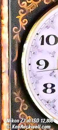 Nikon Z7 High ISO Sample Image File