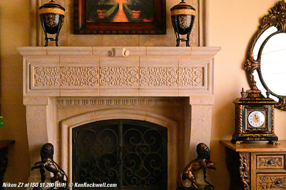 Nikon Z7 High ISO Sample Image File