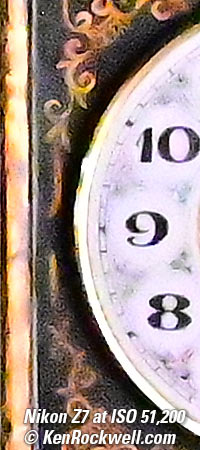 Nikon Z7 High ISO Sample Image File