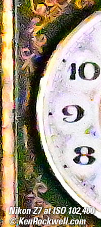 Nikon Z7 High ISO Sample Image File