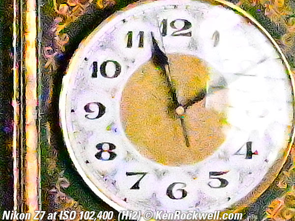 Nikon Z7 High ISO Sample Image File