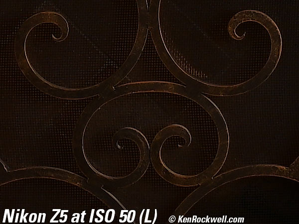 Nikon Z5 High ISO Performance Sample Image File