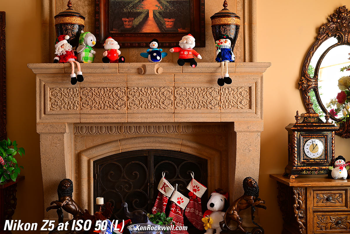 Nikon Z5 High ISO Performance Sample Image File