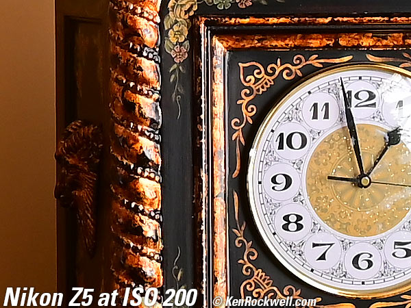 Nikon Z5 High ISO Performance Sample Image File