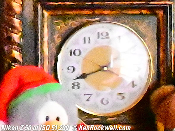 Nikon Z50 High ISO Performance Sample Image