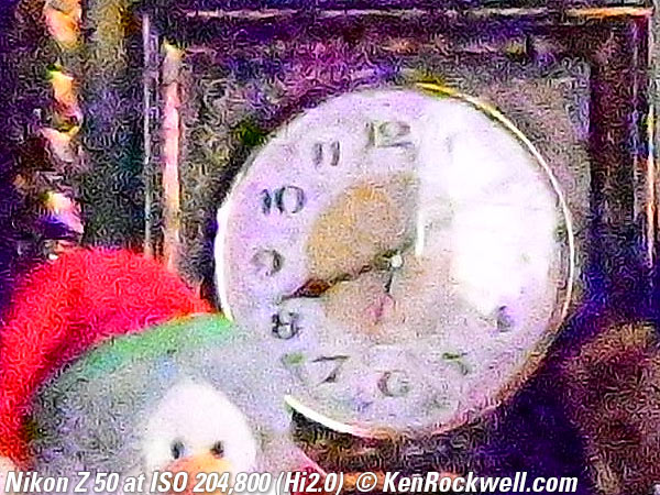 Nikon Z50 High ISO Performance Sample Image