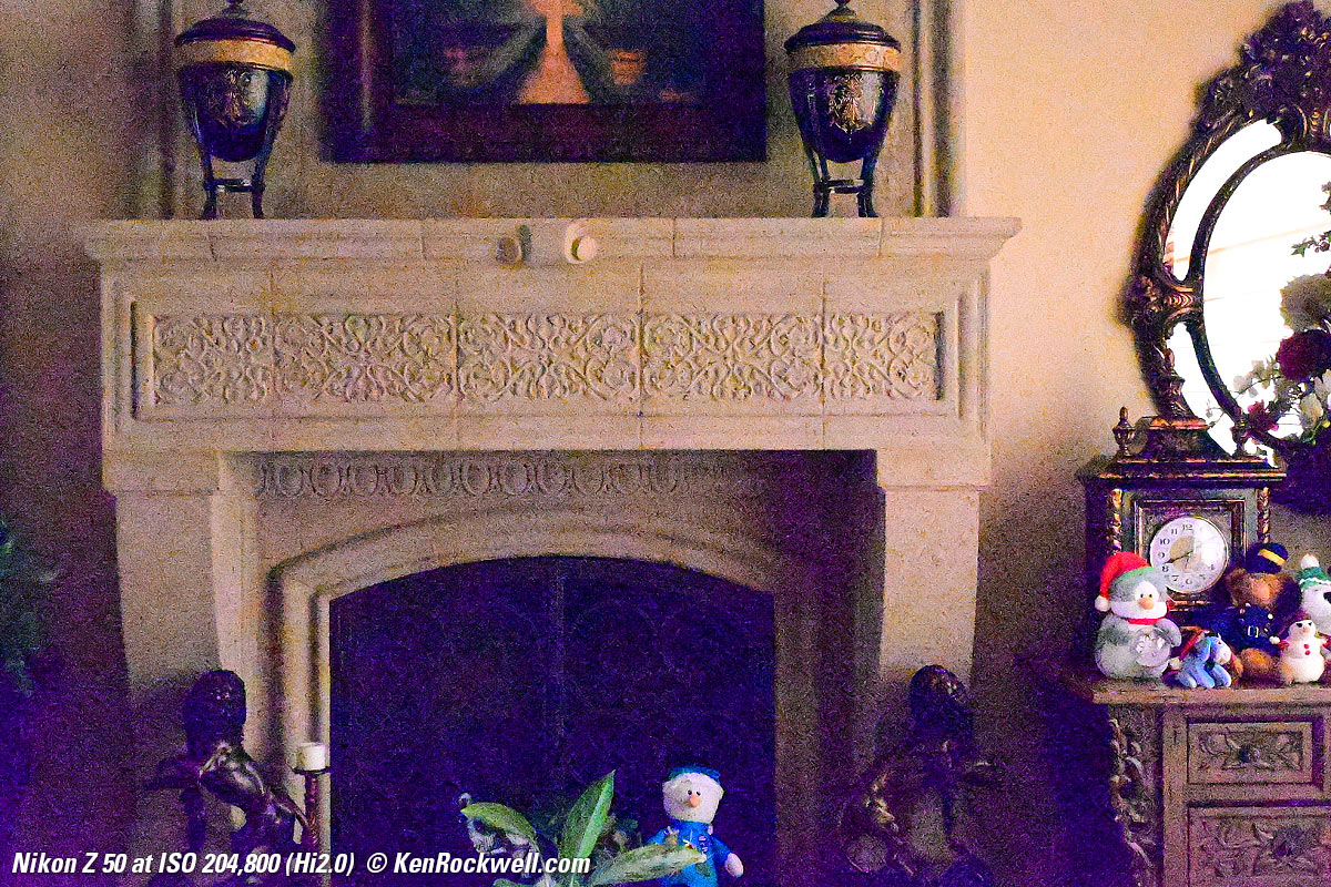 Nikon Z50 High ISO Performance Sample Image