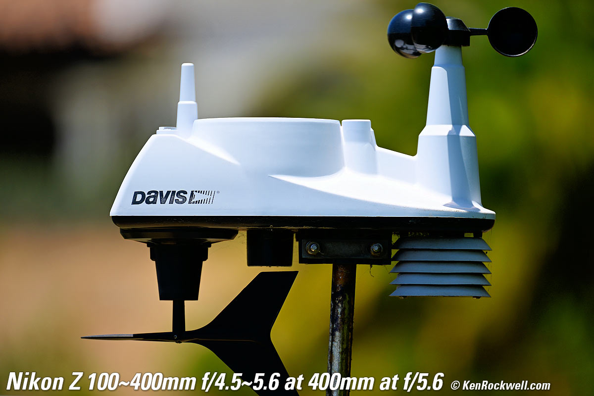 Nikon Z 100-400mm Bokeh Image Sample File