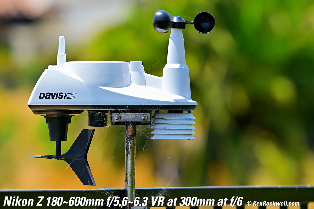 Nikon Z 180-600mm VR Bokeh