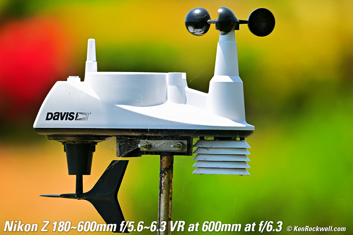 Nikon Z 180-600mm VR Bokeh
