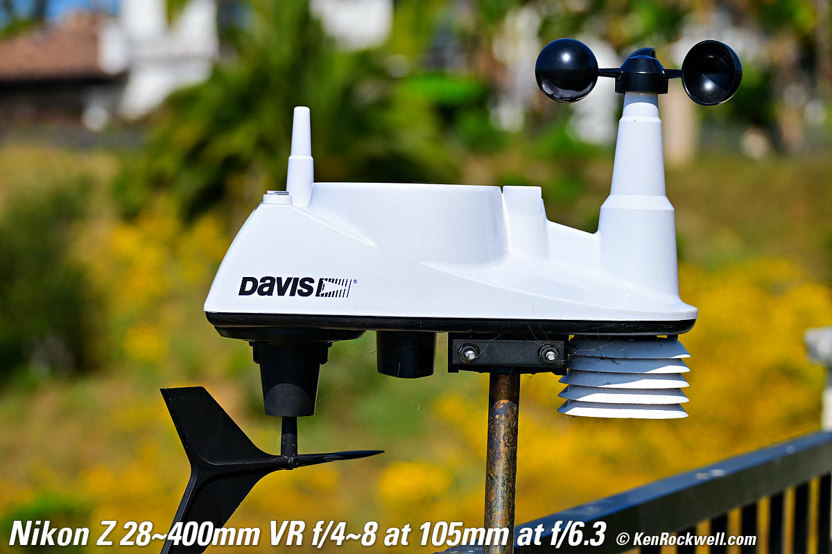 Nikon Z 28-400mm VR Bokeh Sample Image File