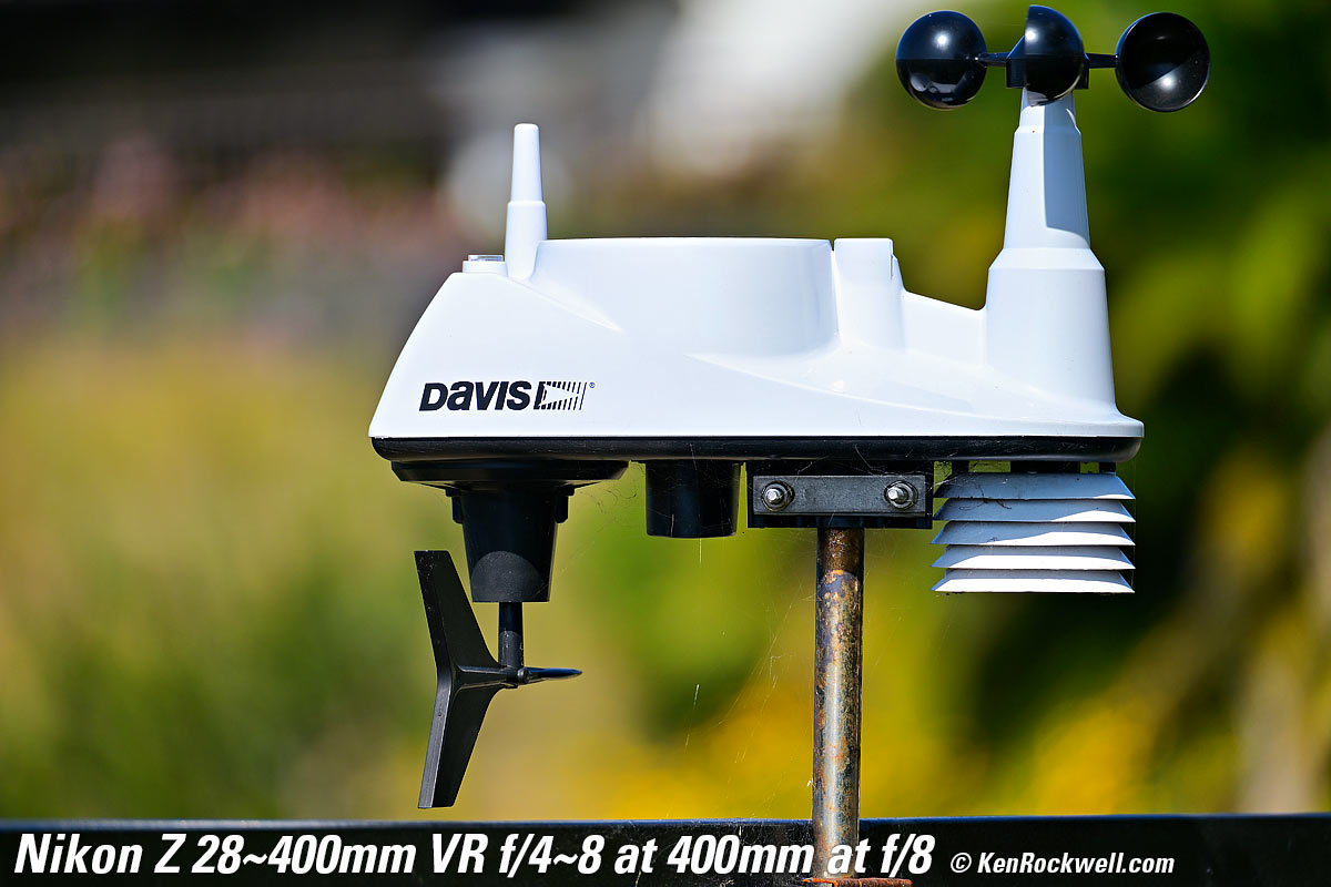 Nikon Z 28-400mm VR Bokeh Sample Image File