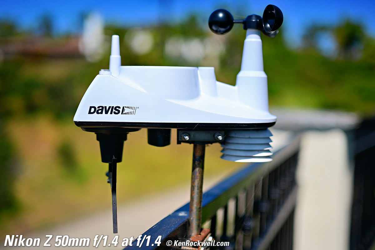 Nikon Z 50mm f/1.4 Bokeh Sample Image File