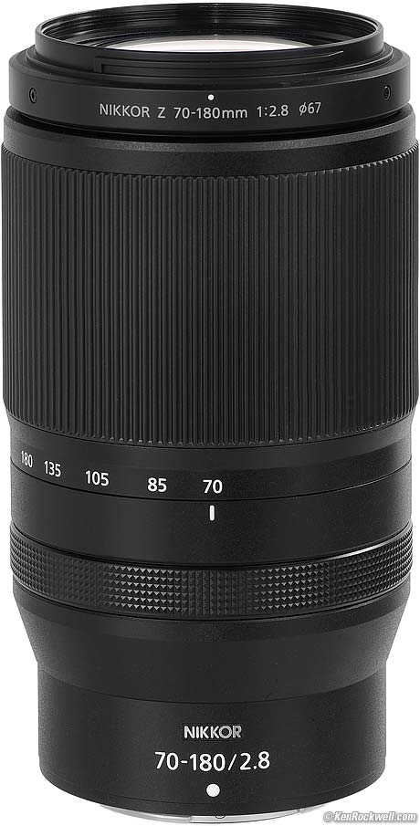 Nikon Z 70-180mm f/2.8