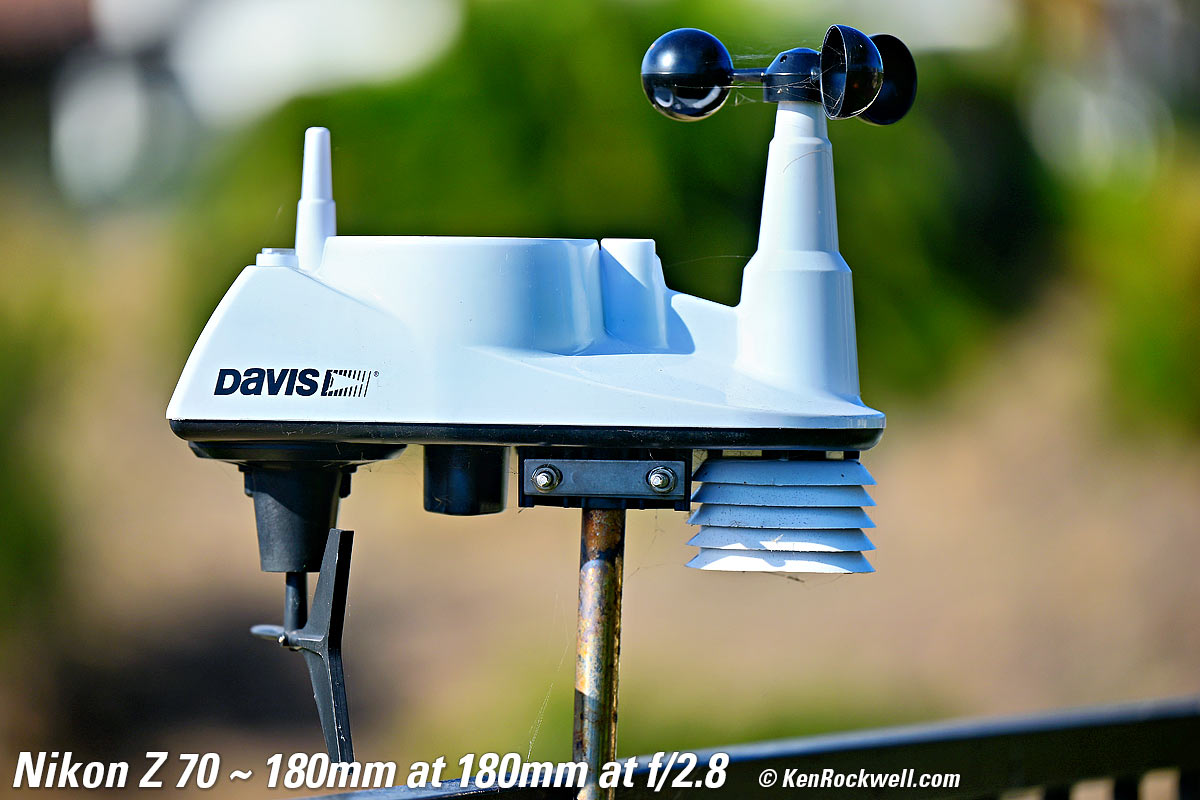 Nikon Z 70-180mm f/2.8 Bokeh sample image file