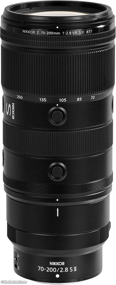 Nikon Z 70-200mm f/2.8 VR II