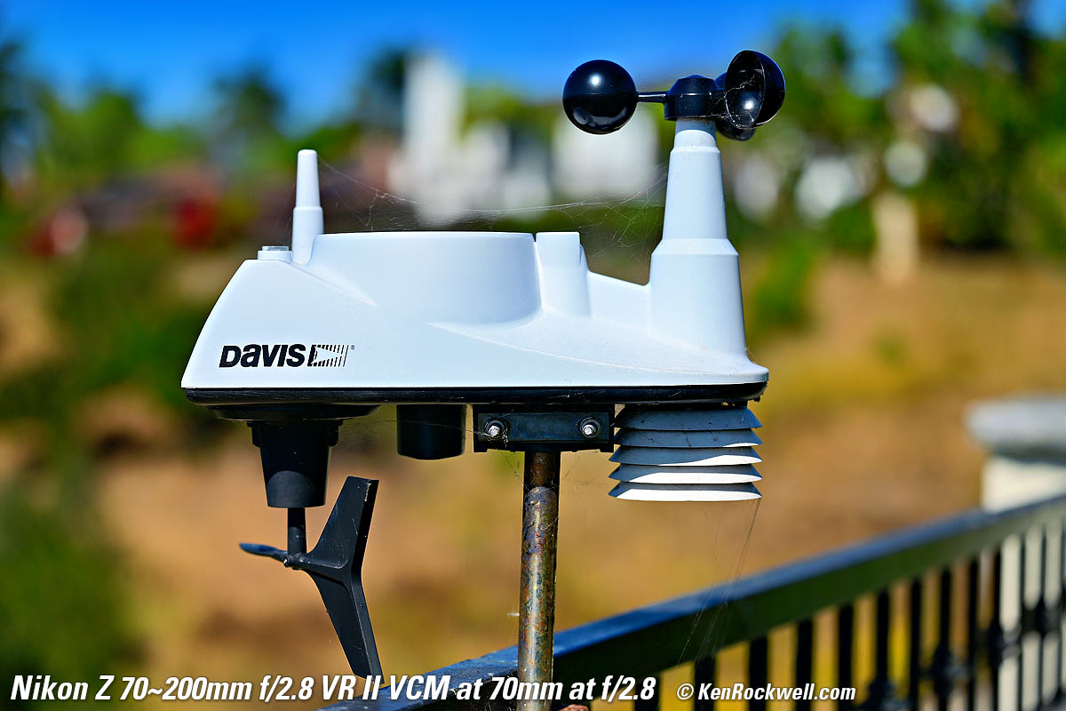 Nikon Z 70-200mm f/2.8 VR II VCM Bokeh sample image file