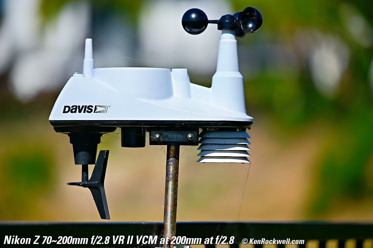 Nikon Z 70-200mm f/2.8 VR II VCM Bokeh sample image file