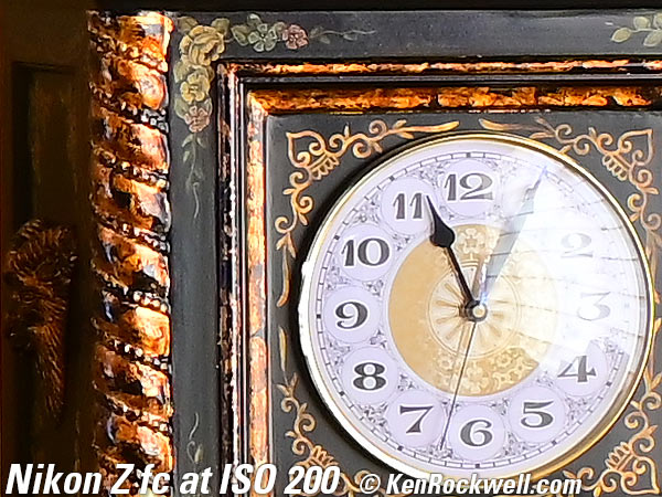 Nikon Z fc High ISO performance