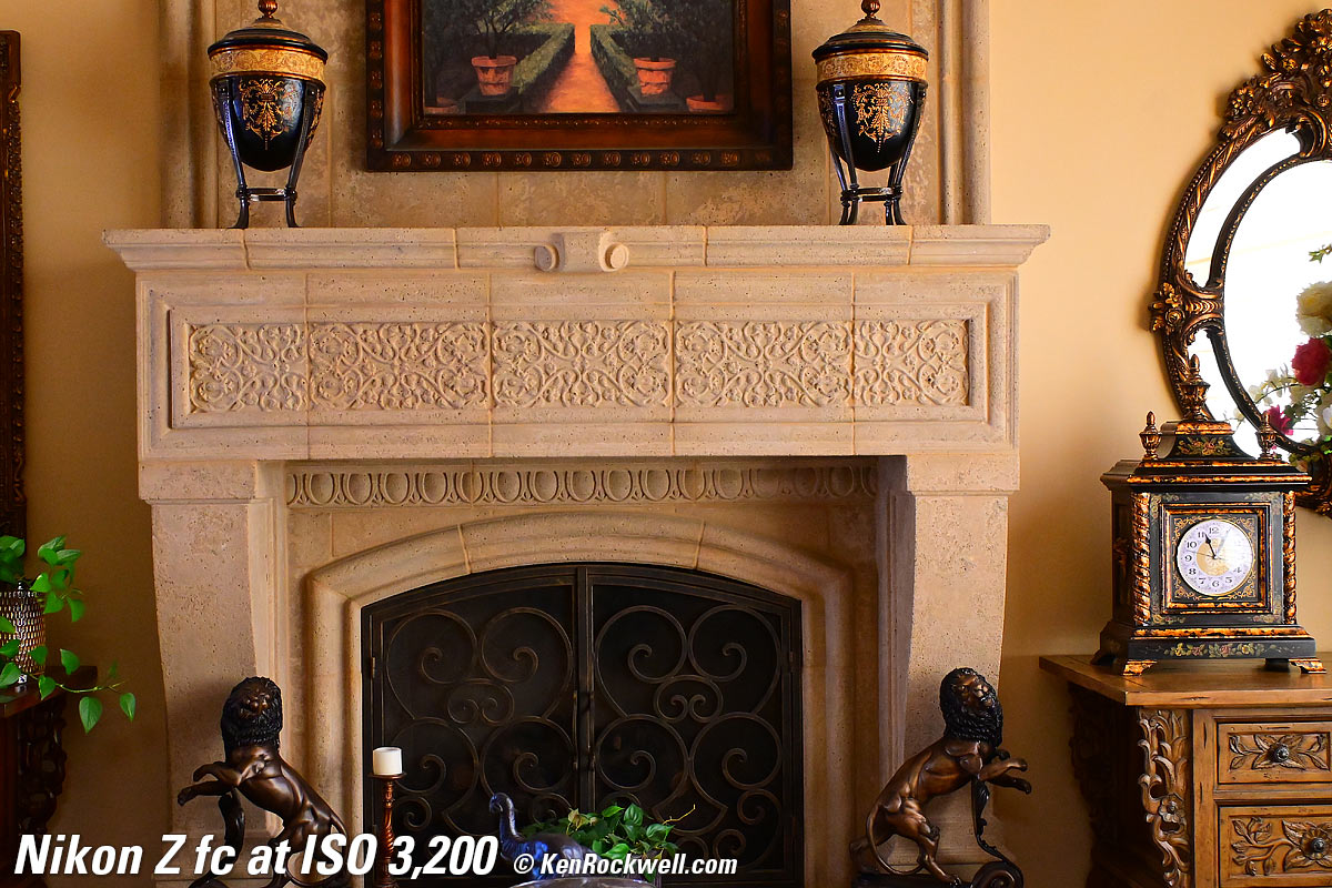 Nikon Z fc High ISO performance