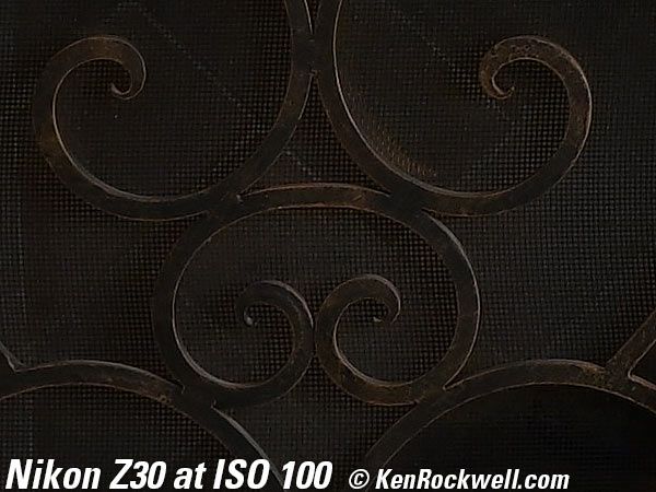 Nikon Z30 High ISO Sample Image File