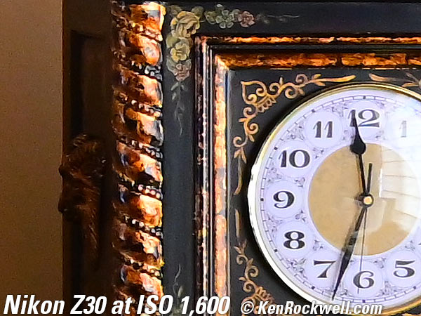 Nikon Z30 High ISO Sample Image File