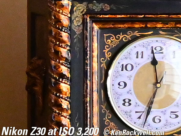 Nikon Z30 High ISO Sample Image File