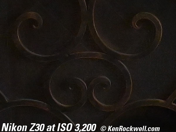 Nikon Z30 High ISO Sample Image File