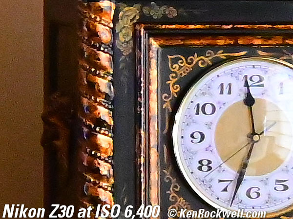 Nikon Z30 High ISO Sample Image File