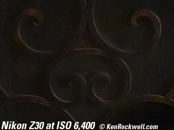 Nikon Z30 High ISO Sample Image File