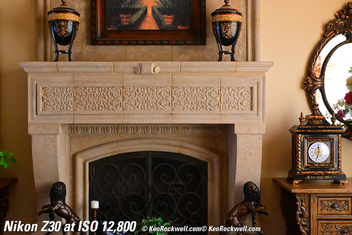 Nikon Z30 High ISO Sample Image File