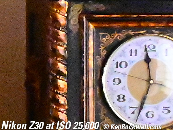 Nikon Z30 High ISO Sample Image File