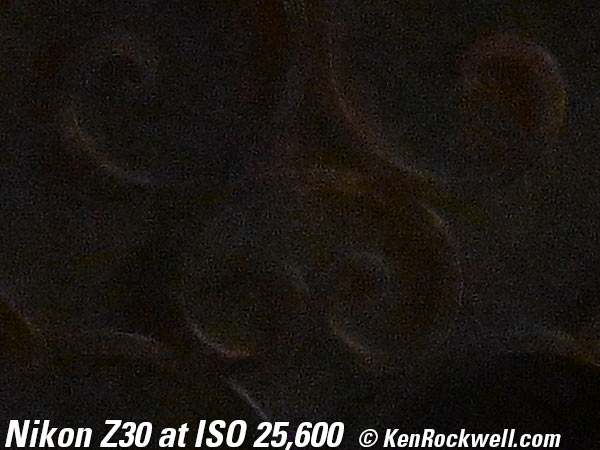 Nikon Z30 High ISO Sample Image File