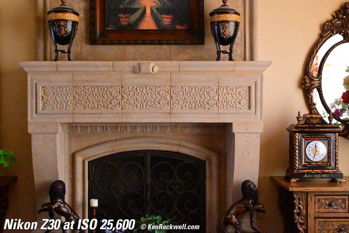 Nikon Z30 High ISO Sample Image File