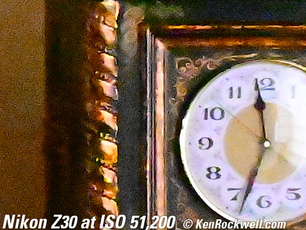 Nikon Z30 High ISO Sample Image File