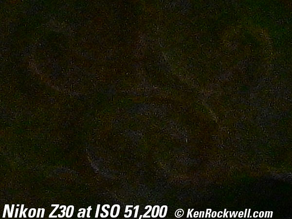 Nikon Z30 High ISO Sample Image File