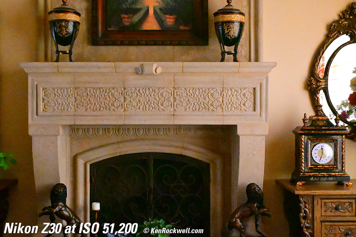 Nikon Z30 High ISO Sample Image File