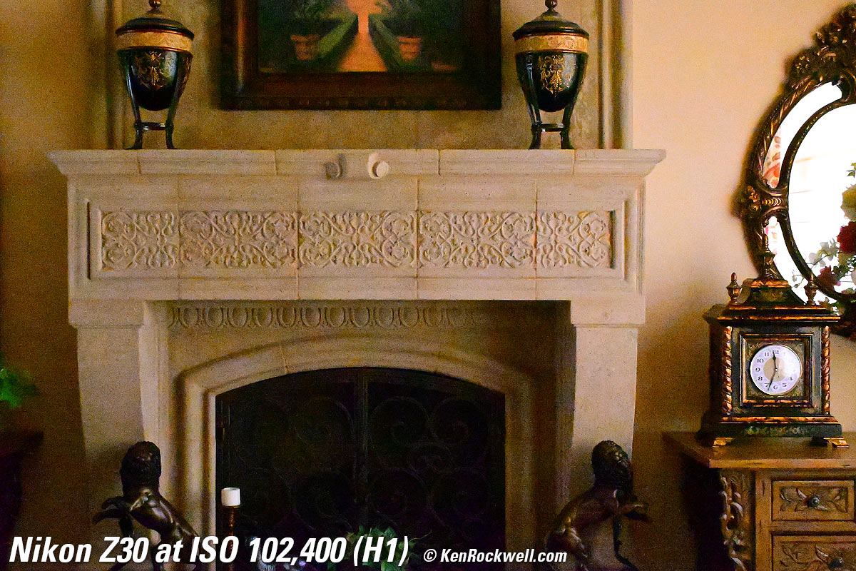 Nikon Z30 High ISO Sample Image File