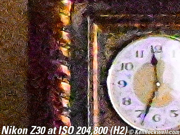 Nikon Z30 High ISO Sample Image File