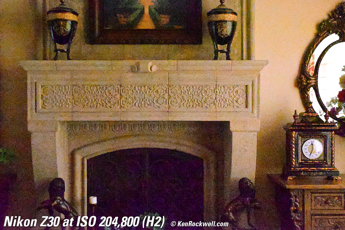 Nikon Z30 High ISO Sample Image File