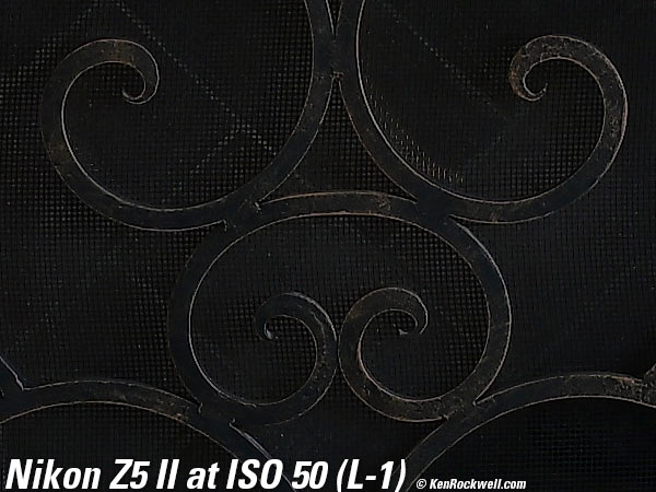 Nikon Z5 II High ISO Sample Image File