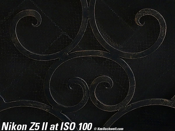 Nikon Z5 II High ISO Sample Image File