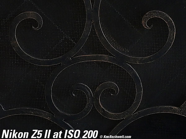 Nikon Z5 II High ISO Sample Image File