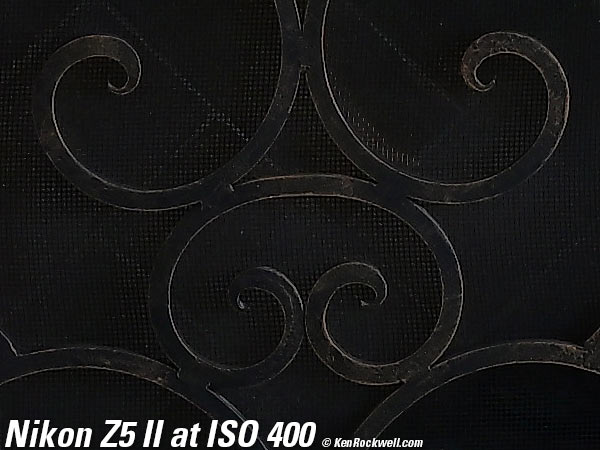 Nikon Z5 II High ISO Sample Image File