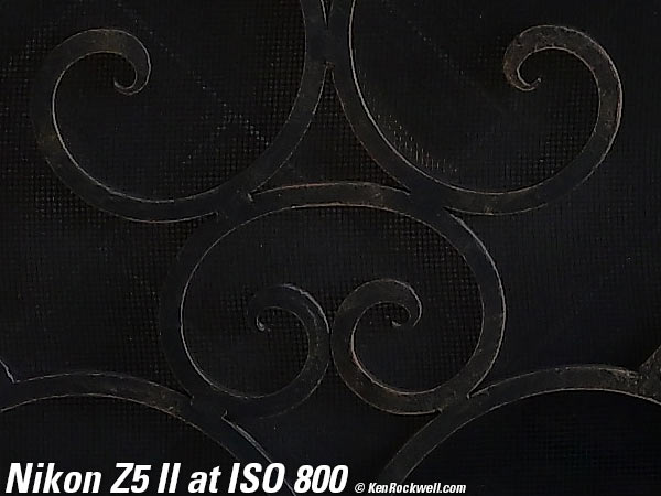 Nikon Z5 II High ISO Sample Image File