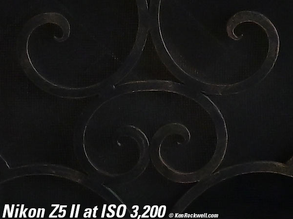 Nikon Z5 II High ISO Sample Image File