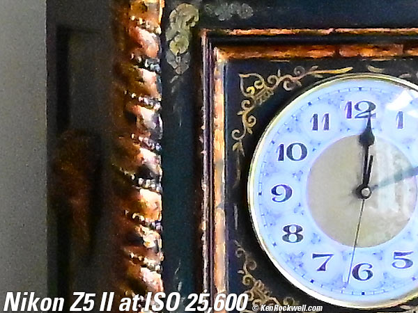 Nikon Z5 II High ISO Sample Image File