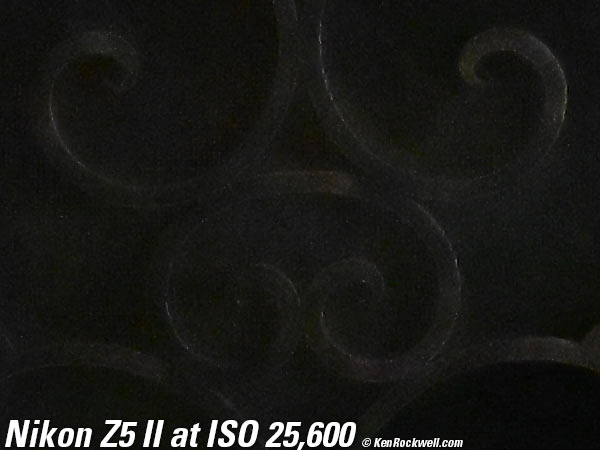 Nikon Z5 II High ISO Sample Image File