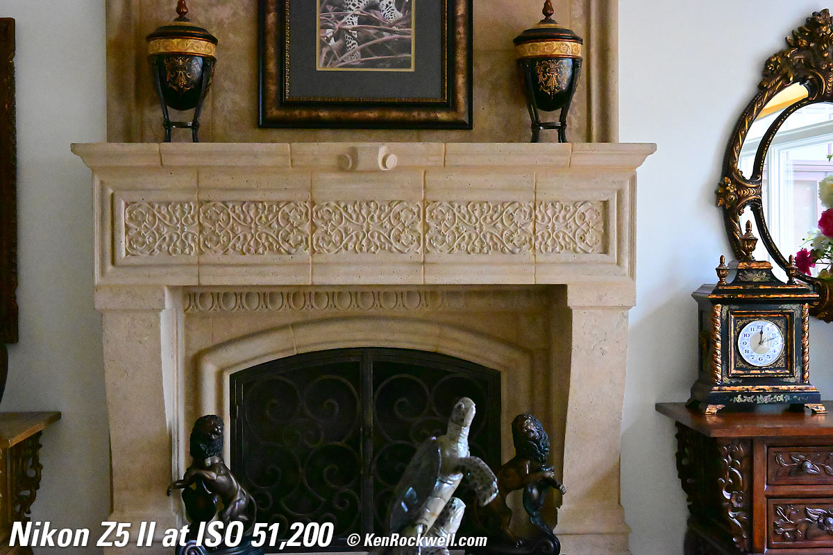 Nikon Z5 II High ISO Sample Image File