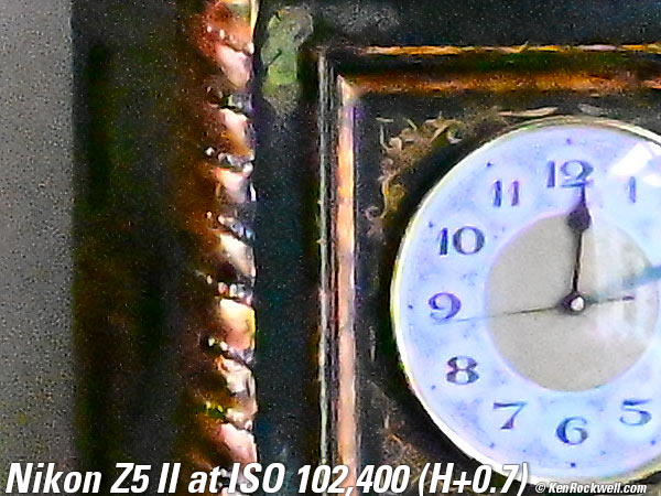 Nikon Z5 II High ISO Sample Image File